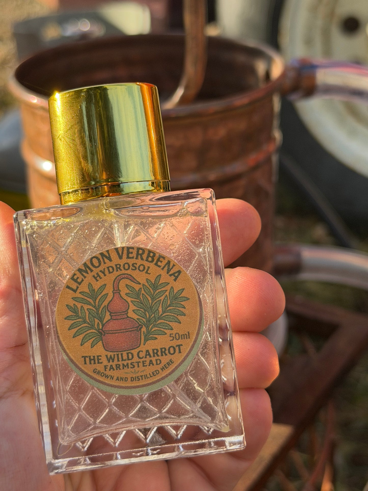 Farm Distilled Hydrosols & Farm Chic Room Sprays (50ml glass spray bottle)