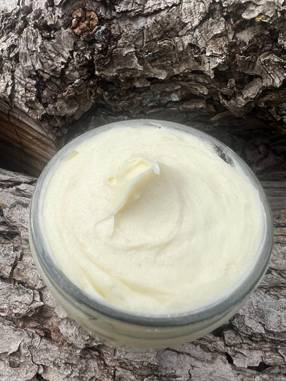 Orange Honey Whipped Tallow (2oz/4oz/8oz glass jars)