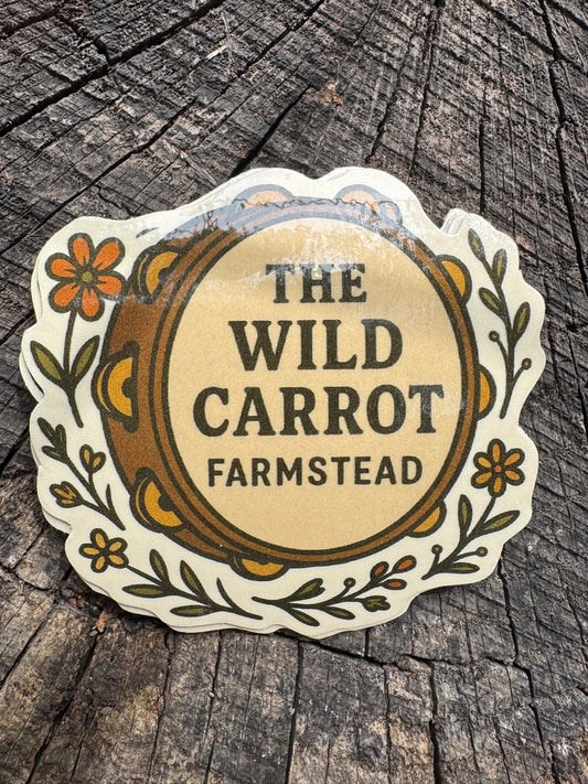 The Wild Carrot Tambourine (2.5”)