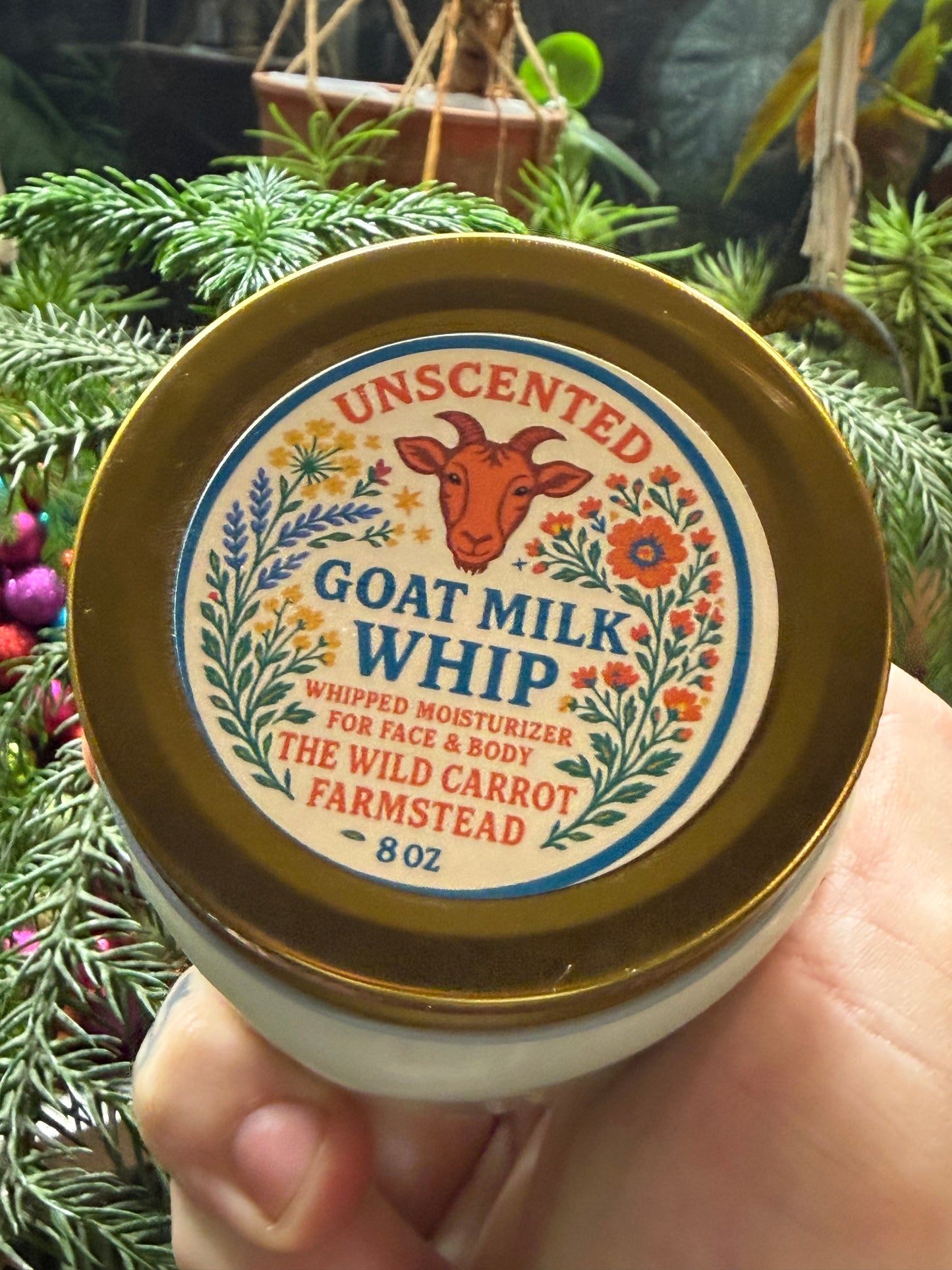 Goat Milk Whip (unscented 8oz)