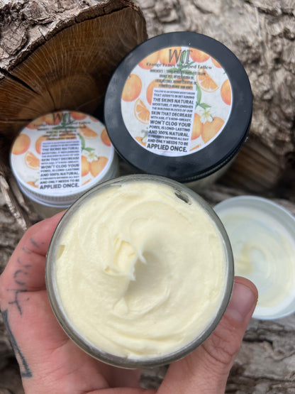 Orange Honey Whipped Tallow (2oz/4oz/8oz glass jars)