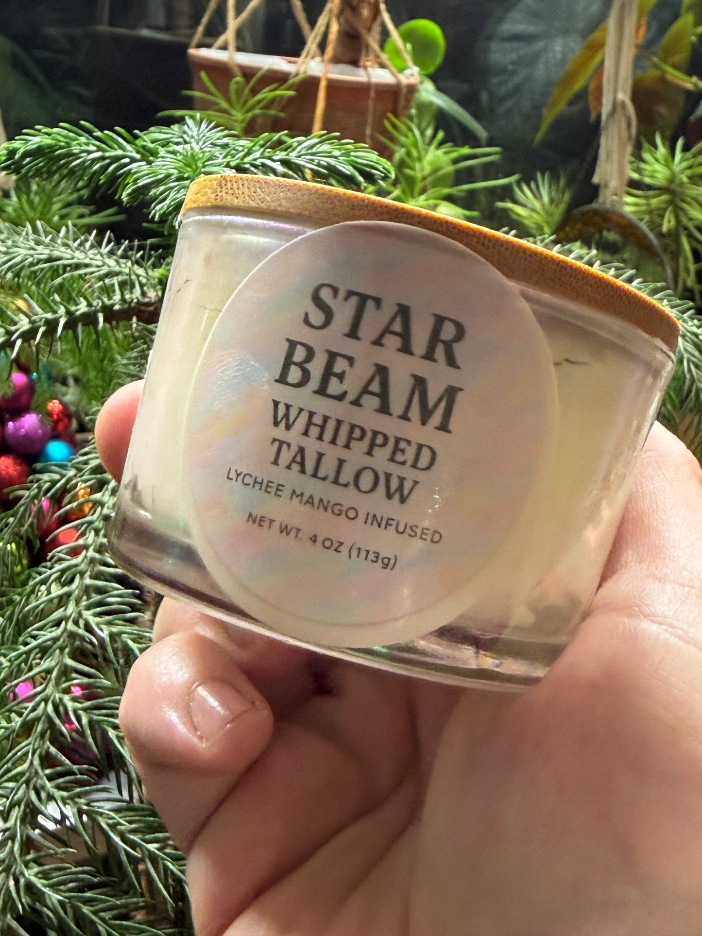 Starbeam Whipped Tallow (4oz glass jar)