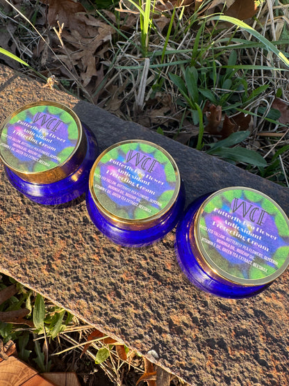 Butterfly Pea Flower Antioxidant Protecting Crème (.5/1/2oz blue glass options)