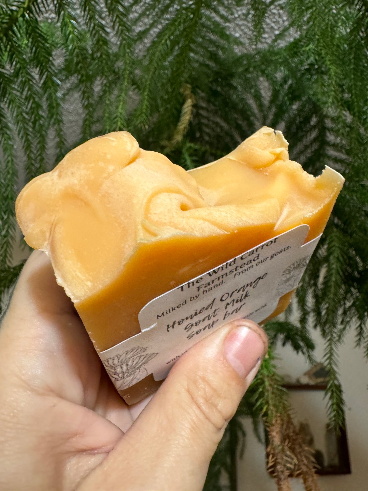 Honied Orange Goat Milk & Farm Fats Soap (7oz)
