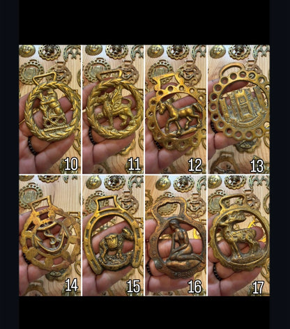 Horse Brass + Twilly Bag Charm
