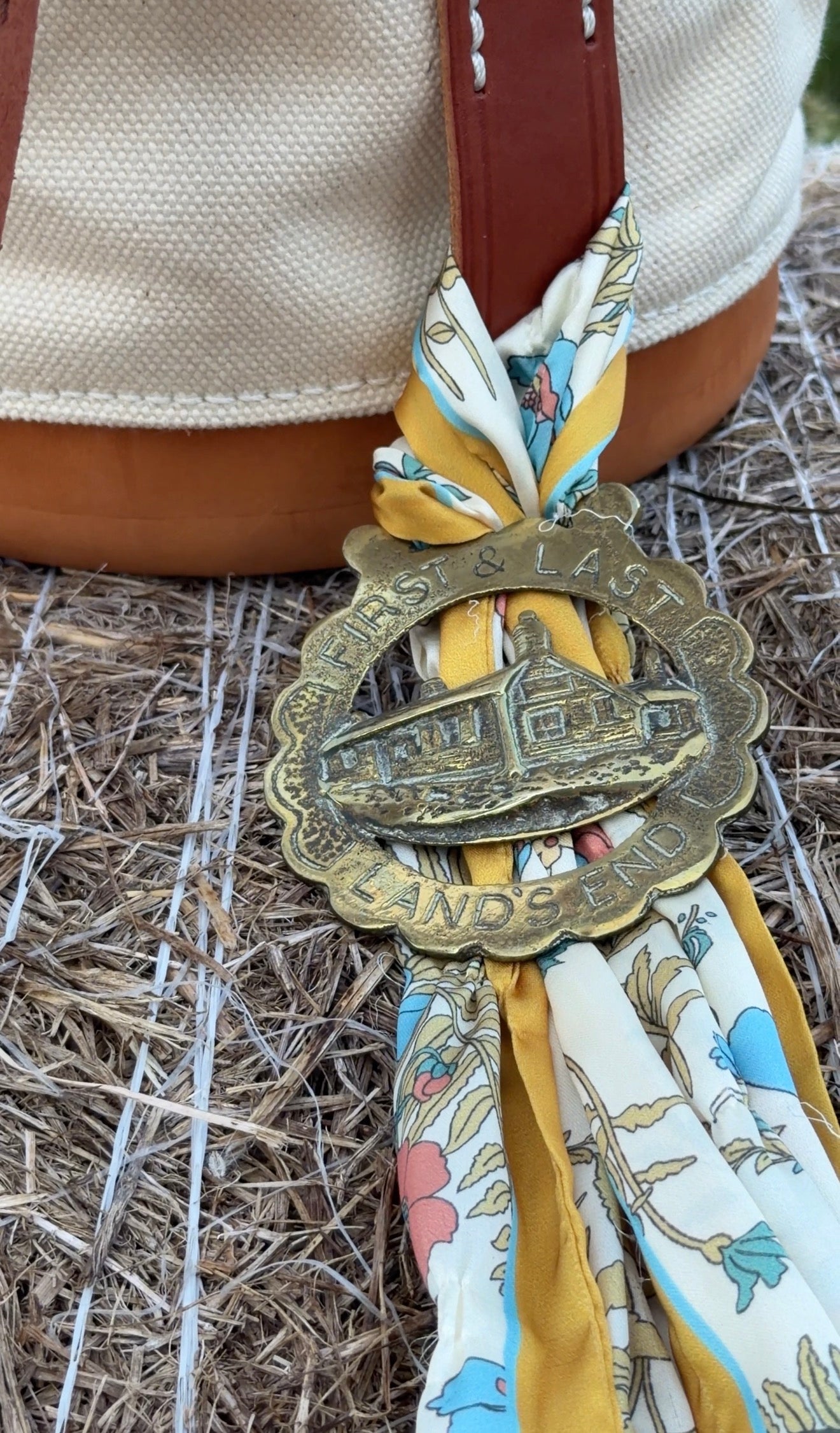 Horse Brass + Twilly Bag Charm