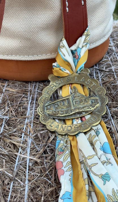 Horse Brass + Twilly Bag Charm