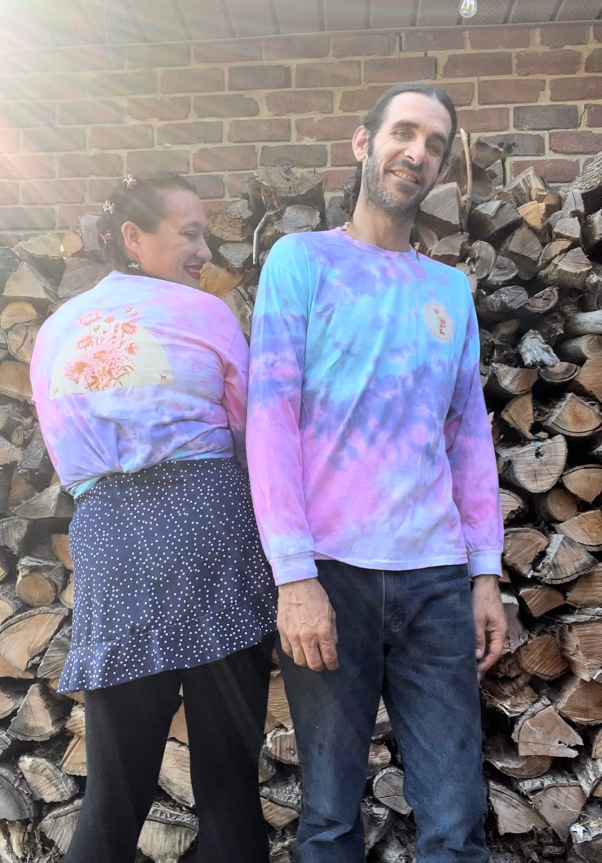WCF Long Sleeve Cotton Candy Tie Dye ✨SALE✨