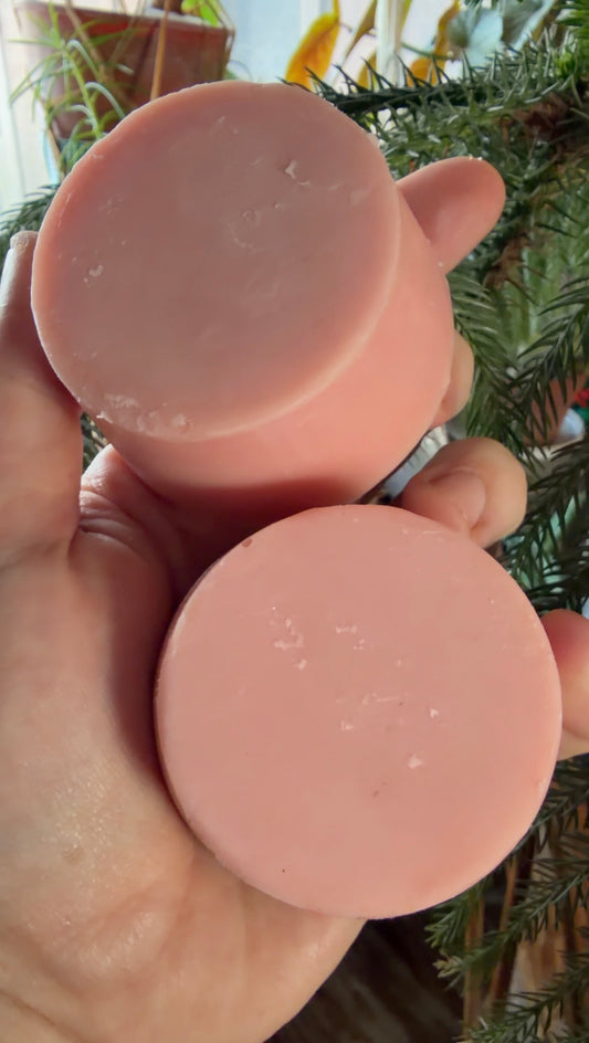 Rosemary Infused Goat milk Conditioner & Rice Oil Bar (4oz bar)