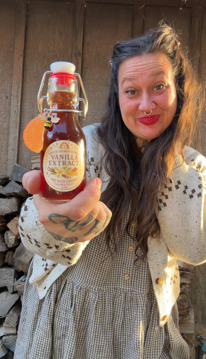 Spiced Honey Citrus Vanilla Extract (4oz glass swingtop)
