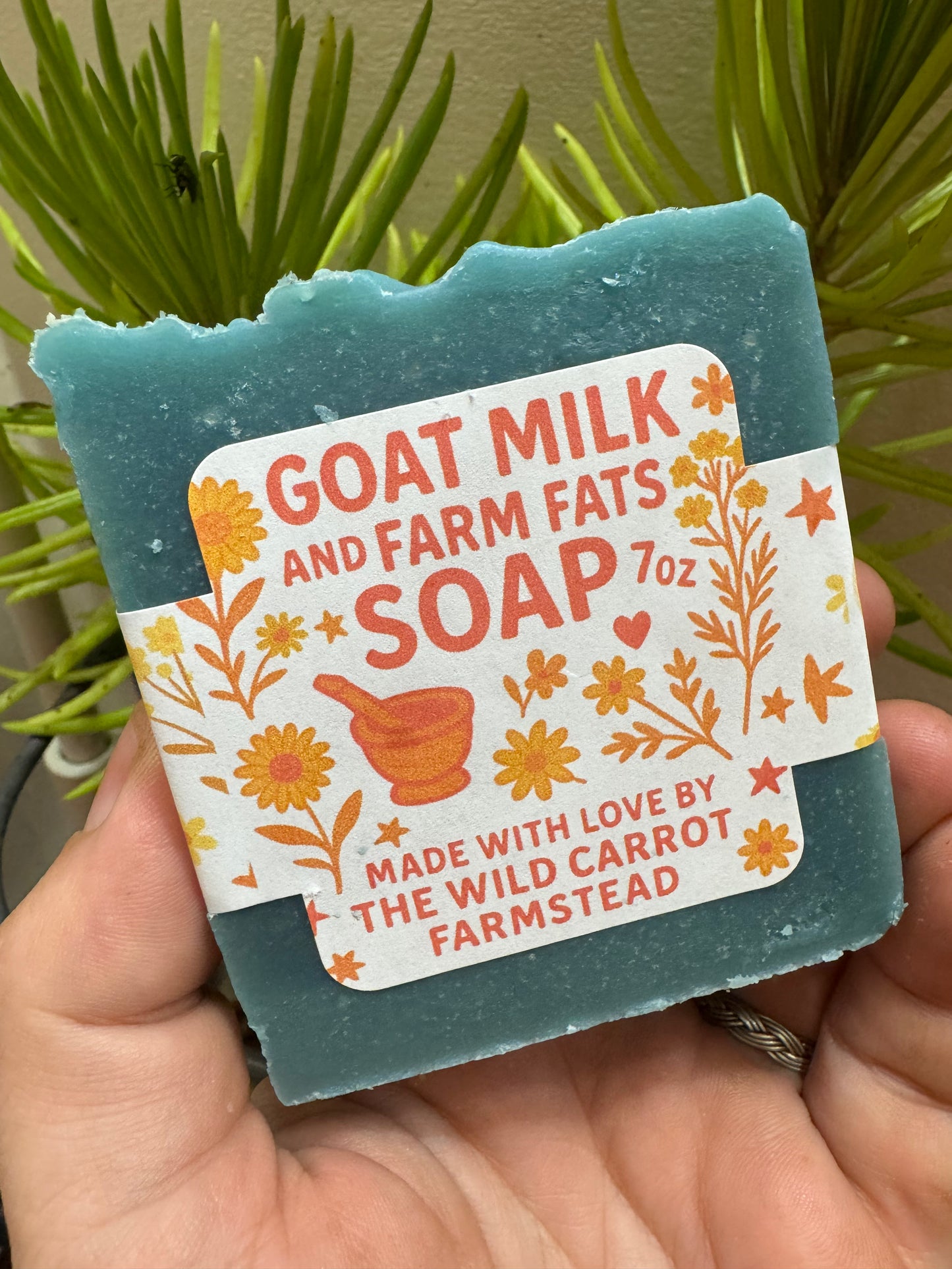 Drain & Flush Magnesium Goat Milk Soap Bar (large 7oz bar)