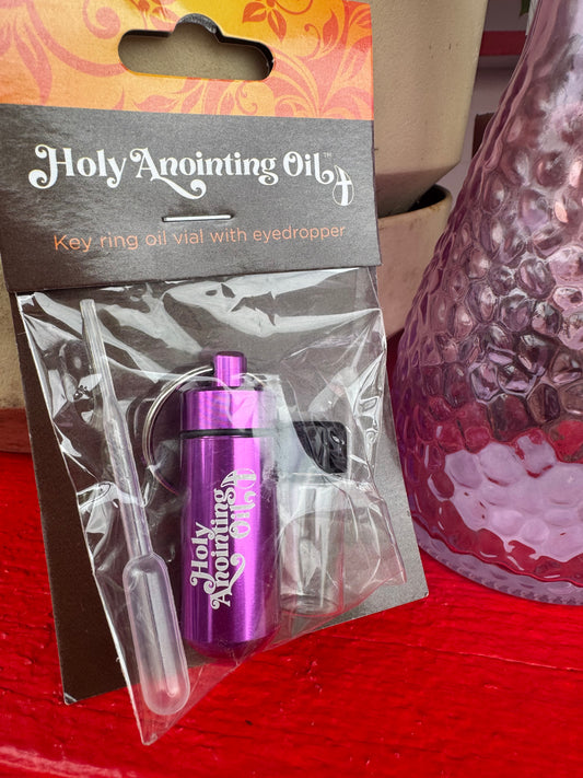 Anointing Oil Keychain (various colors available)