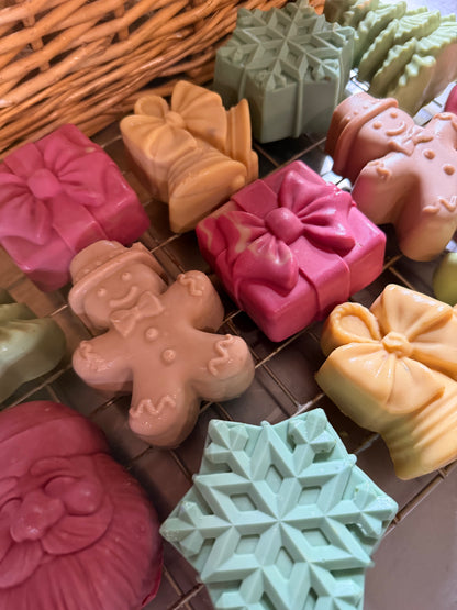 Anise & Pine Molded Christmas Soaps (limited edition 12oz bars)