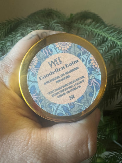 Old Fashioned Dandelion Balm (new 1oz yellow tin)
