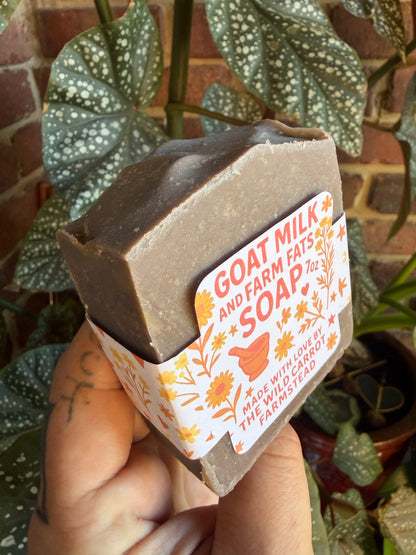 The Carpenter’s Shop Goat Milk & Farm Fats Soap Bar (7oz)