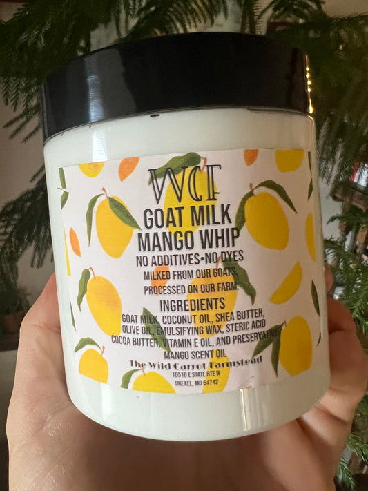 Mango Goat Milk Whip (8oz)