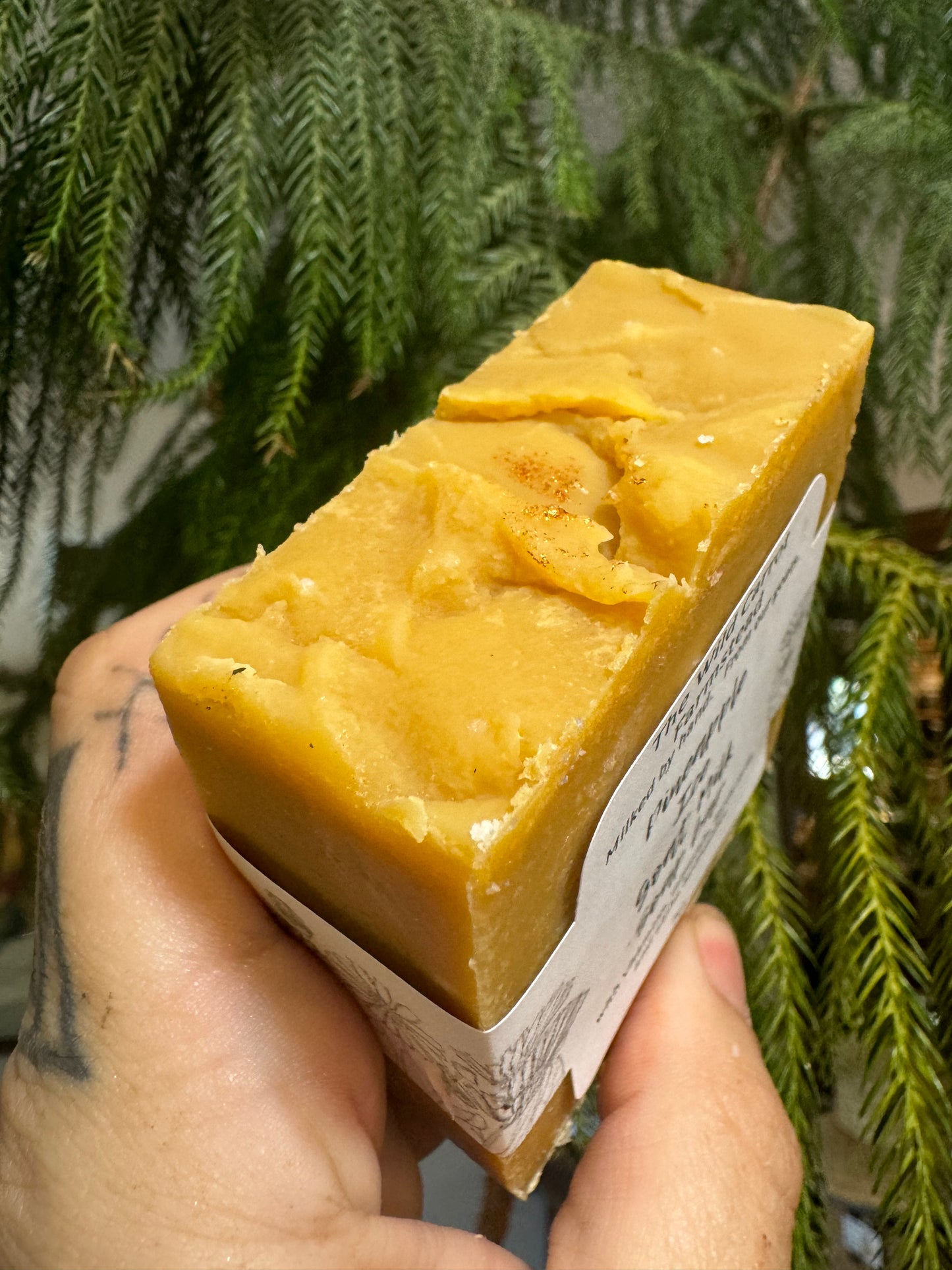 Pineapple Ice Goat Milk Soap & Farm Fats Bar (large 7oz bar)
