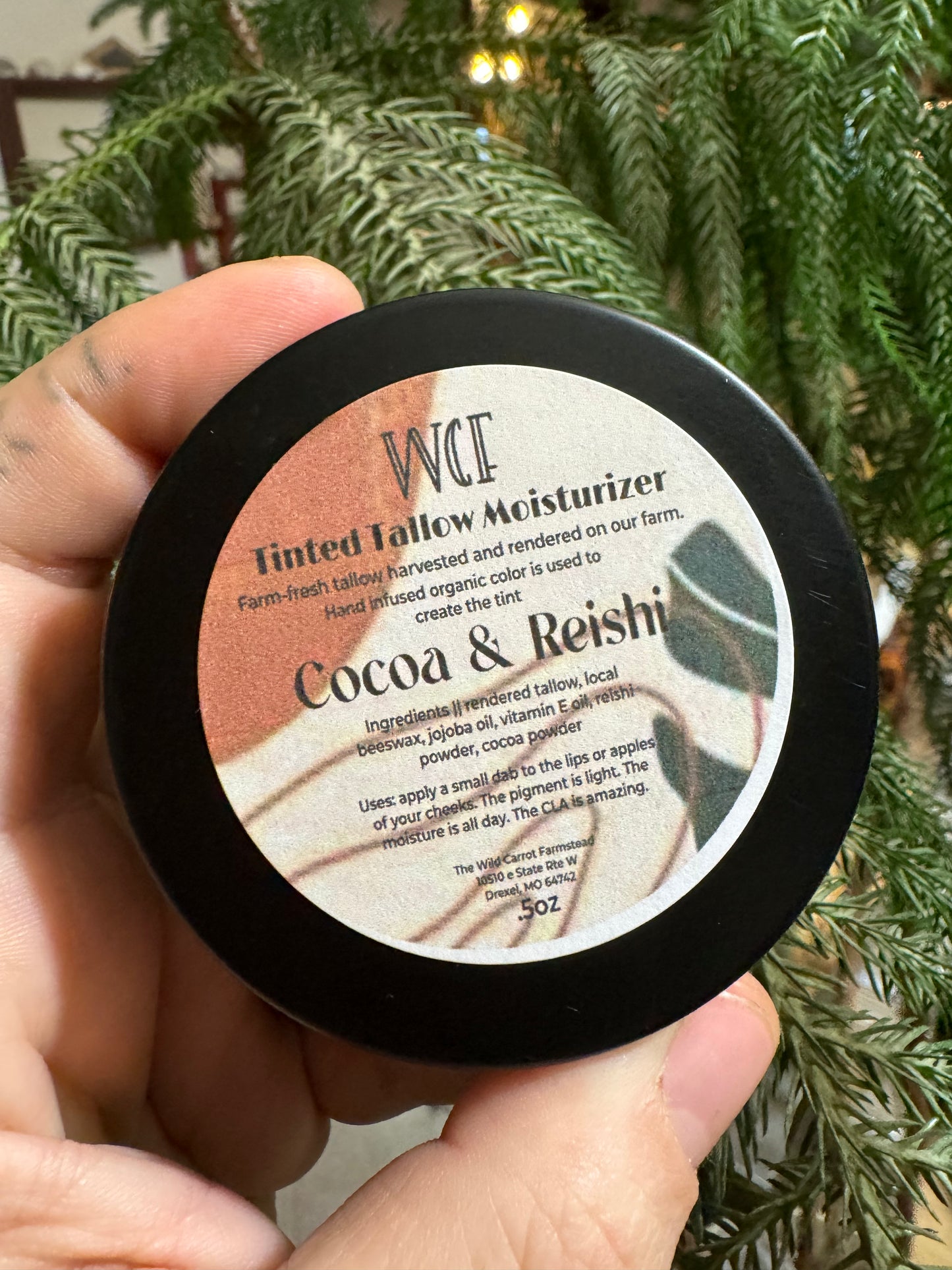 Tinted Tallow Moisturizer (larger 2oz tin!)