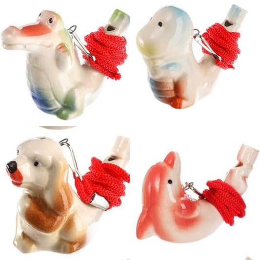 Warbling Animal Whistler Edition (ceramic water whistle)