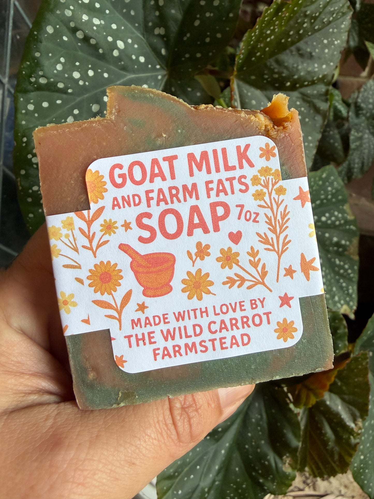 Watermelon Bubblegum Goat Milk & Farm Fats Soap (large 7oz bar)