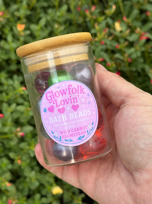 Glowfolk Lovin’ Bath Beads