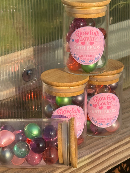 Glowfolk Lovin’ Bath Beads