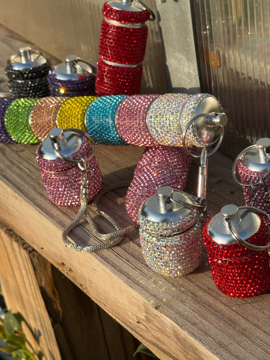 Wild Carrot Travel Capsule Keychain Starter Kits (1/3/4/7 piece capsule sets to choose from!)