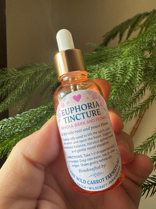 Euphoria Tincture (mimosa 2oz glass dropper)