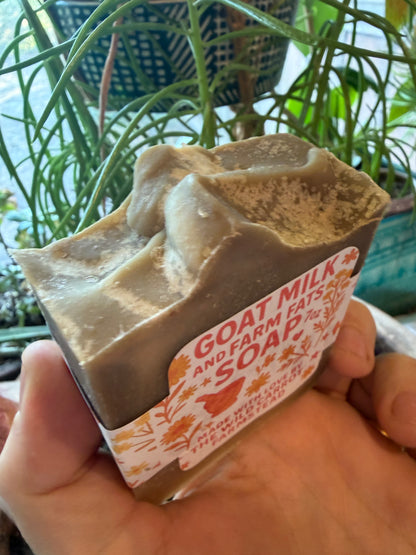 Dragons Blood & Patchouli Goat Milk & Farm Fats Soap Bar (7oz)