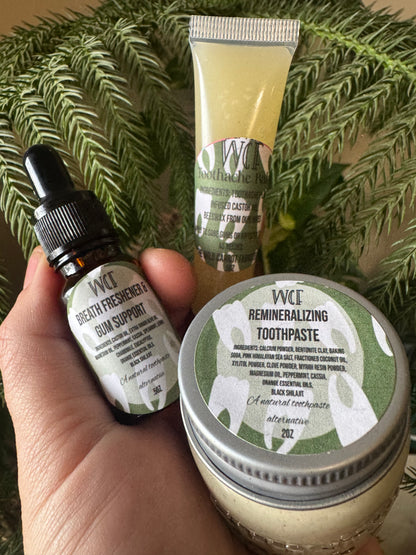 Breath Freshening & Gum Support Oil (.5oz glass dropper)