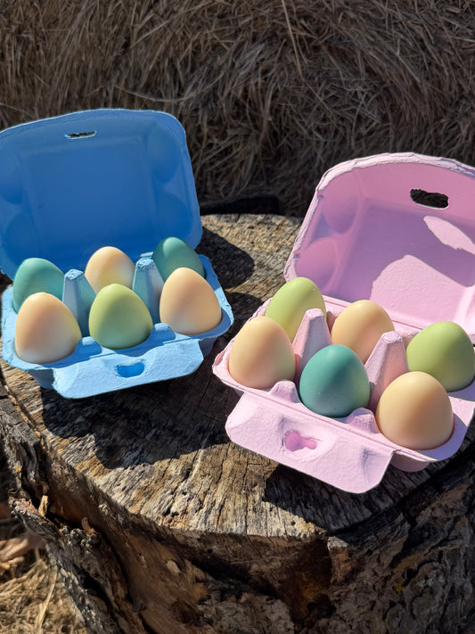 Farm Fresh Egg Soap Set (6 pack in a carton)