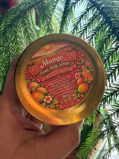 Mango Goat Milk Whip (8oz)